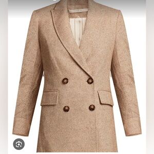 Veronica Beard Pyle Dickey Jacket, with tags, size 4- camel $350